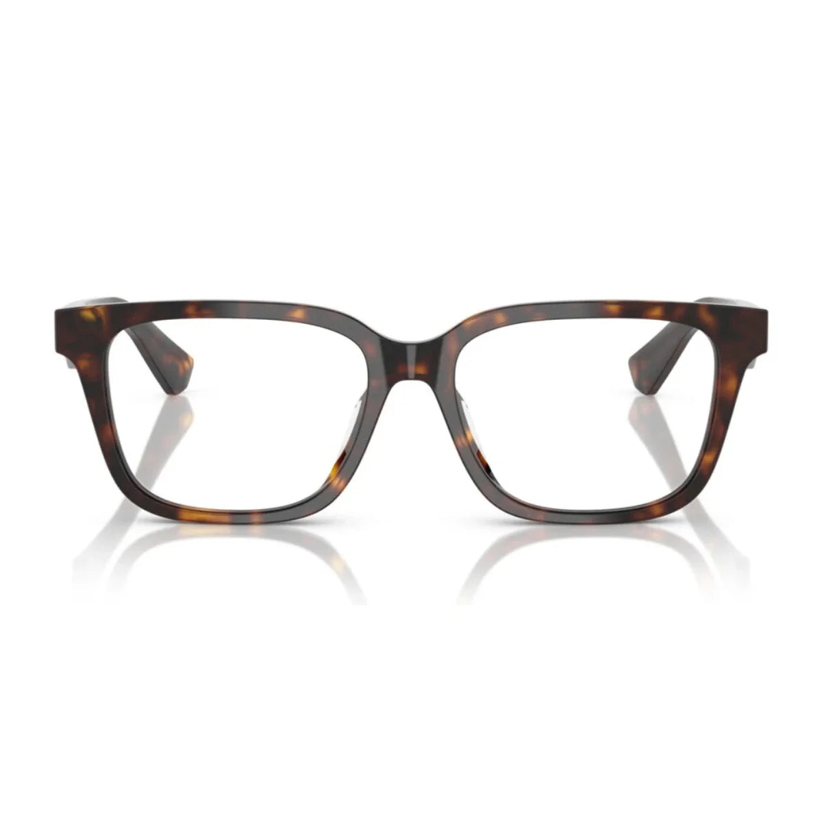 Burberry B 2425D 3002 square Havana prescription eyeglasses for women at Optorium