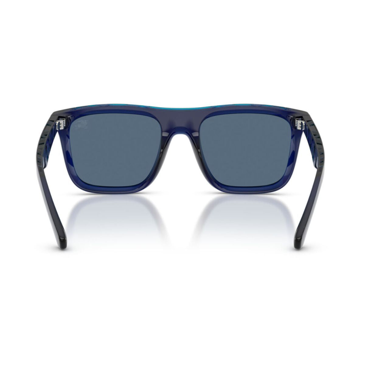 Burberry men's sunglasses B4458-U 4110/80 come with a bold blue frame and UV-blocking lenses, designed for comfort and style. Buy Burberry eyewear at Optorium.