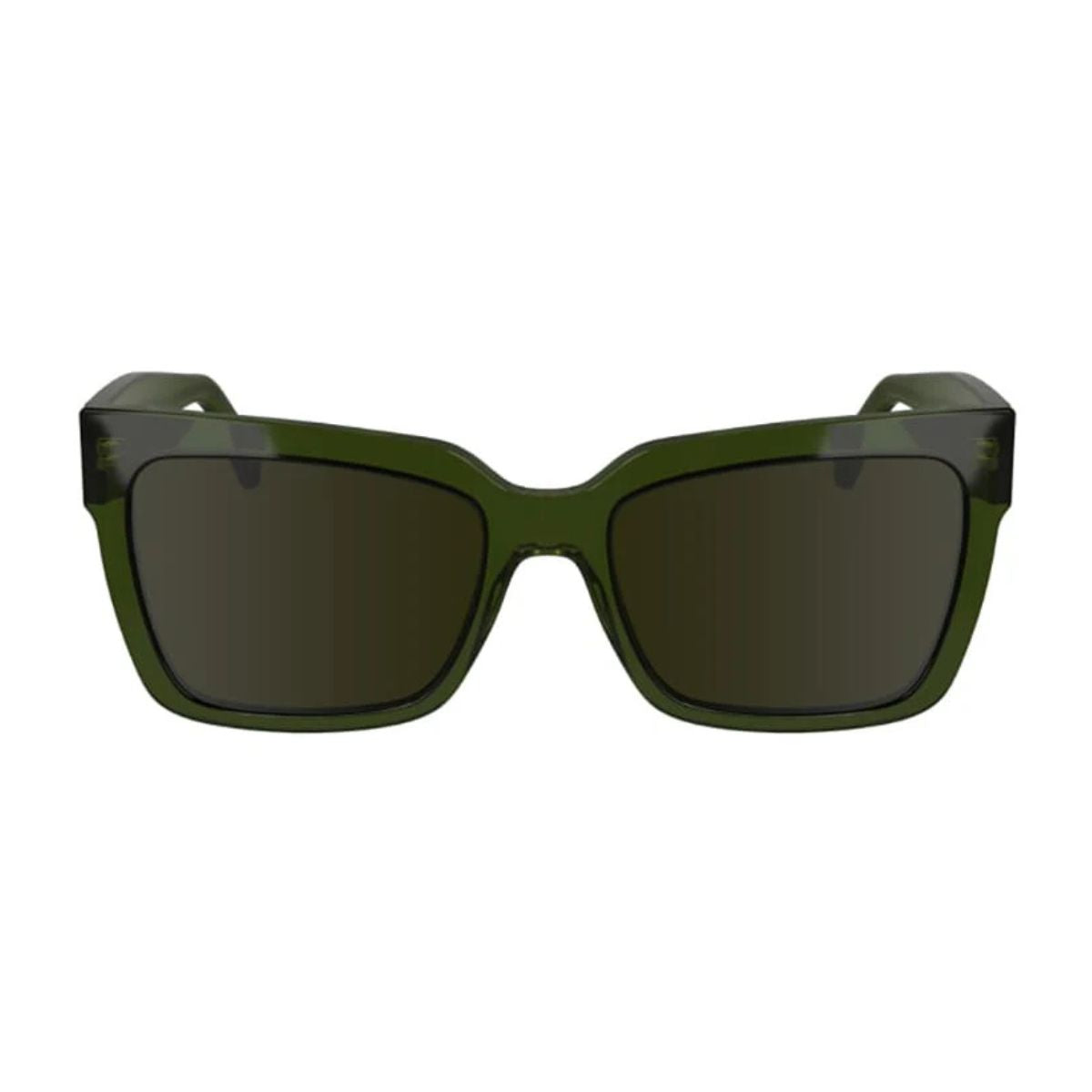 Women's Calvin Klein Jeans 24606S 661 sunglasses, UV reactive pink-to-khaki frame design. Buy online at Optorium.