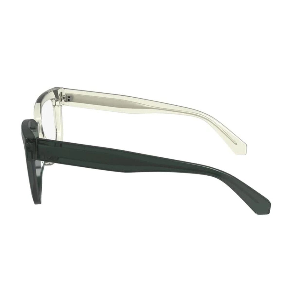 Calvin Klein Jeans CKJ24615 006 eyeglasses, crystal-to-grey rectangle frame for women. Available at Optorium.