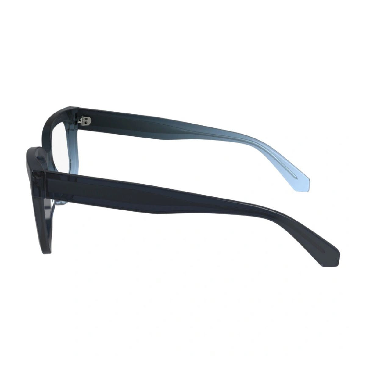 Calvin Klein Jeans CKJ24615 401 eyeglasses, azure-to-blue rectangle frame for women. Available at Optorium.