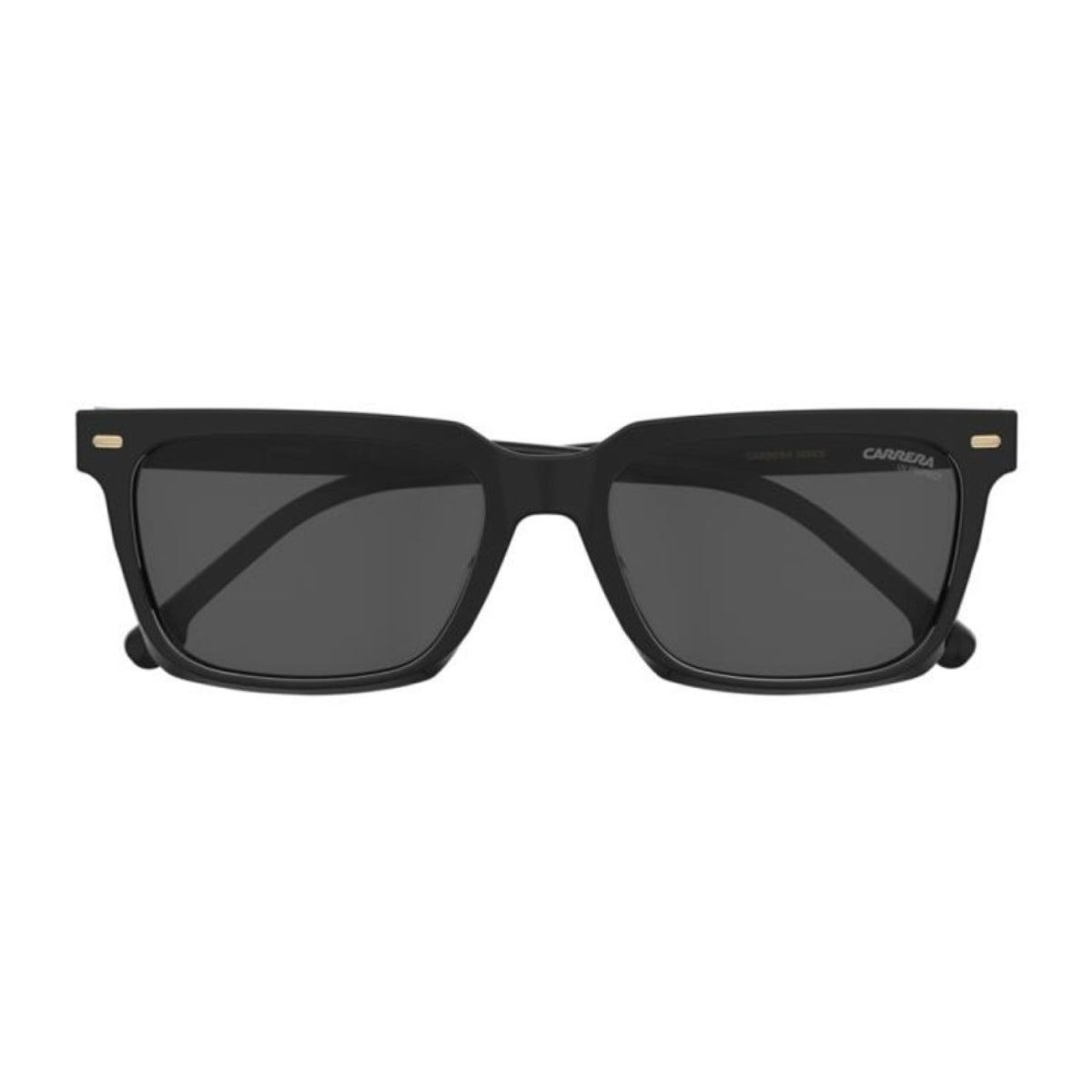 "Carrera Sunglasses 3056/S 807IR with black frame and grey lenses – unisex UV-protected eyewear, available at Optorium"