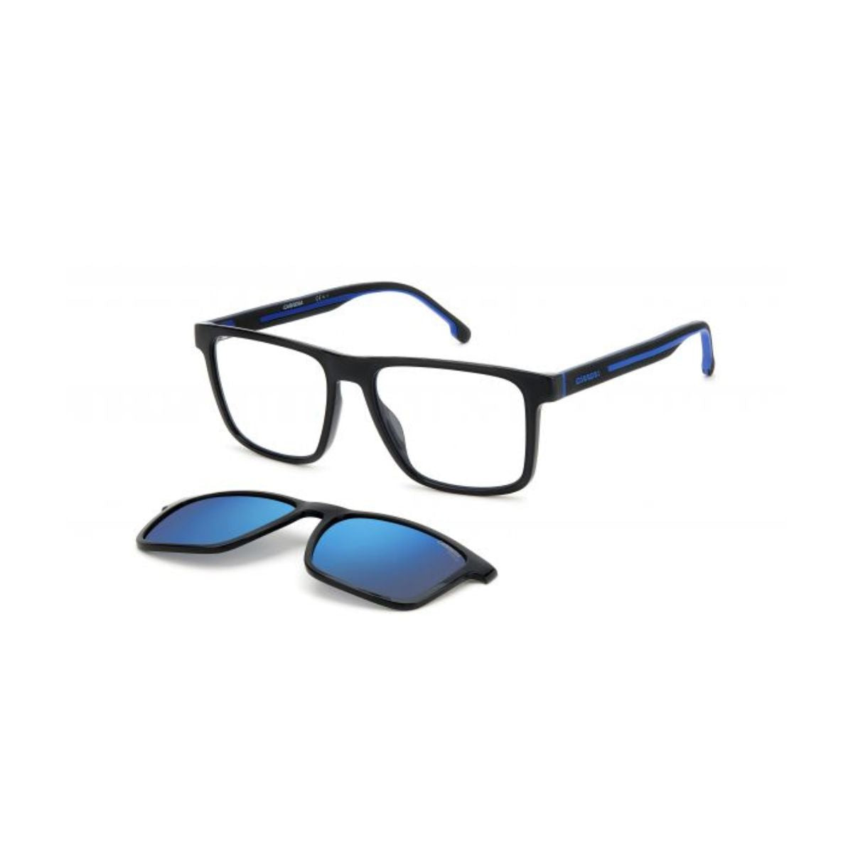 Lightweight, stylish, and polarized Carrera Clip-On Sunglass CA 8061/CS D5199. Shop now at Optorium.