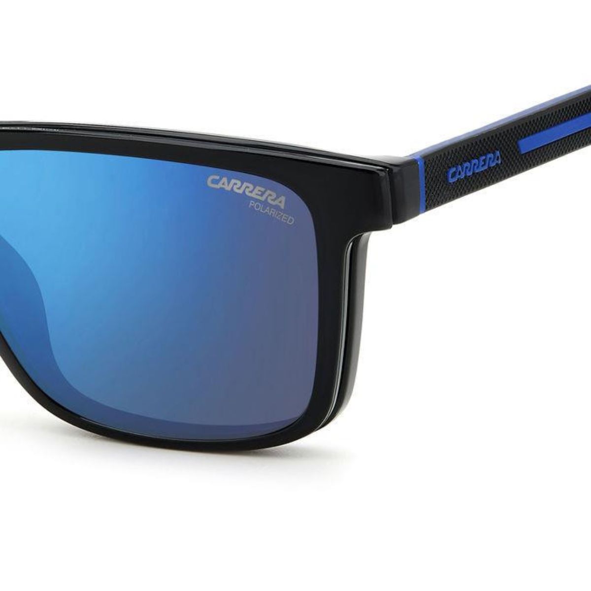 Carrera CA 8061/CS D5199 clip-on sunglasses for men, sleek black frame design. Buy online at Optorium.