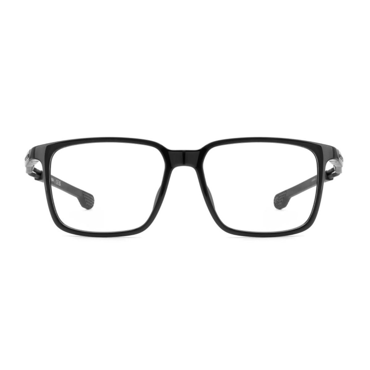 "Carrera 4415 807 square eyeglasses frame, black color, lightweight online at Optorium."