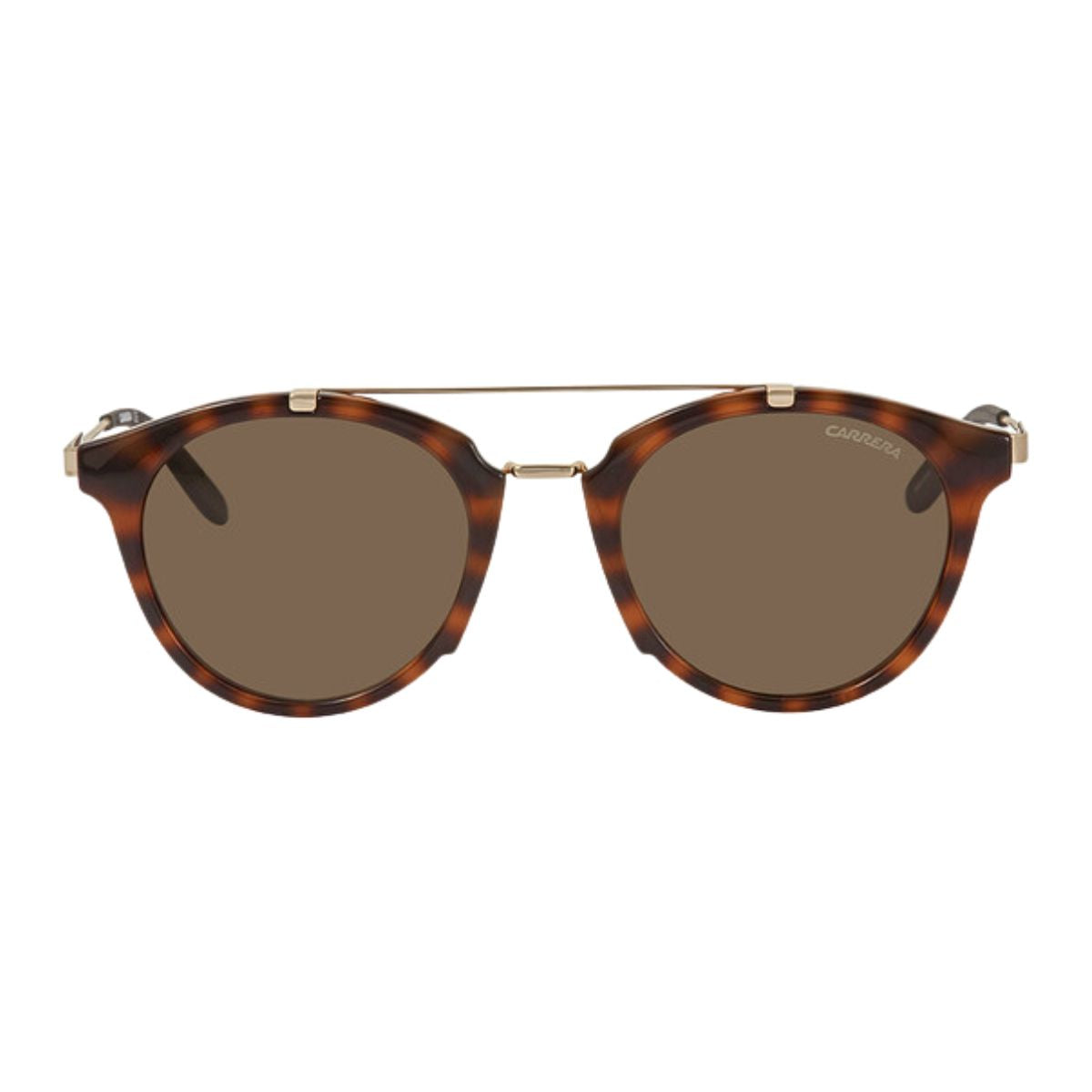 "Stylish Brown Rounded Sunglasses For Both Mens And Womens At Optorium"