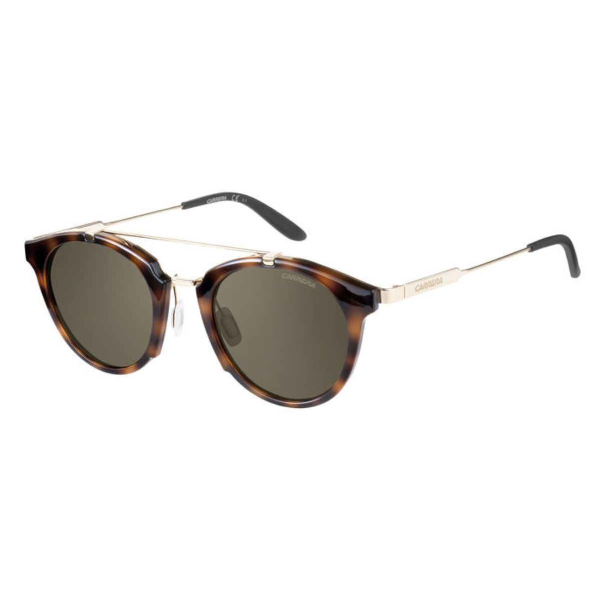 "Stylish Brown Rounded Sunglasses For Both Mens And Womens At Optorium"