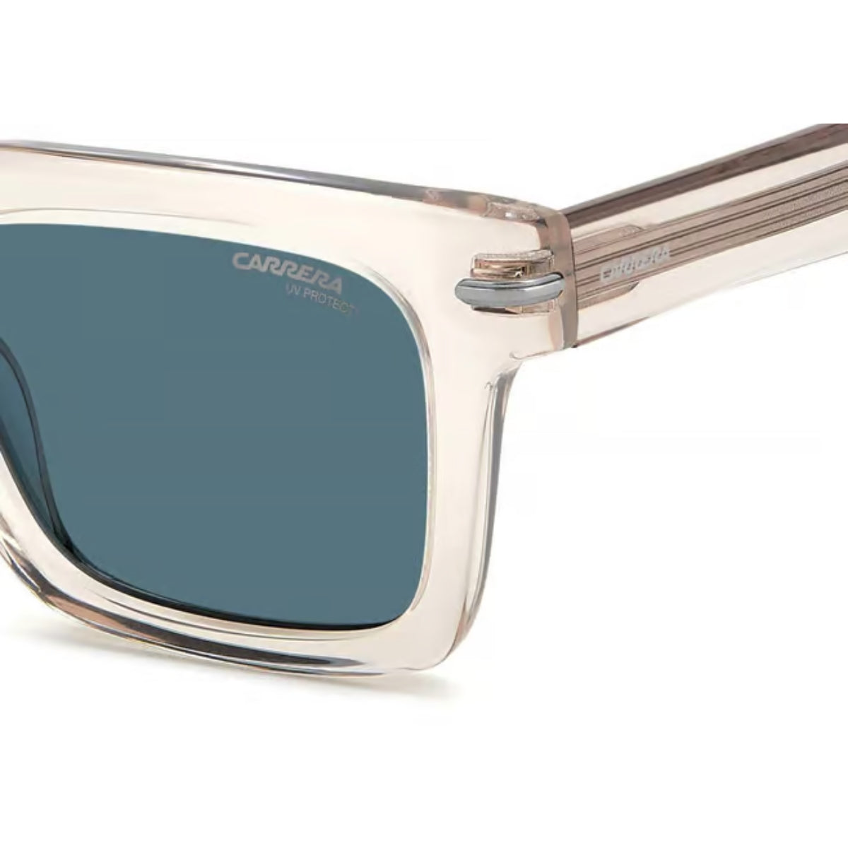 Carrera sunglasses 316/S FWMKU for men blend fashion with function. Polarized UV sunglasses with gradient lenses and nude frame. Buy online now at Optorium.