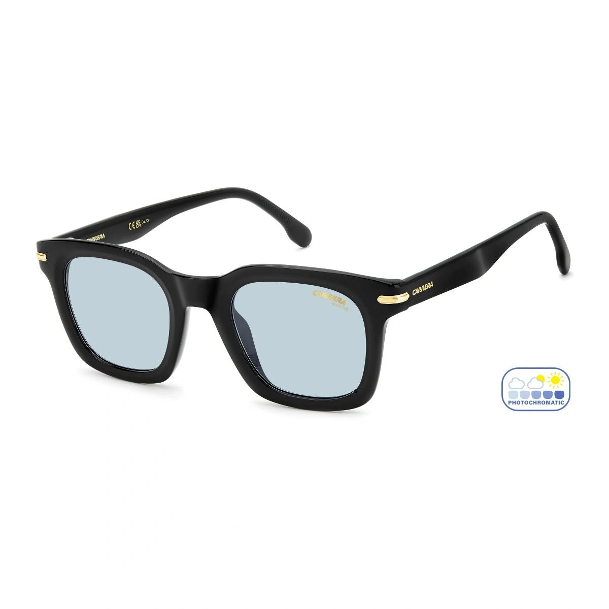 Carrera black full frame sunglasses 365/S 2M2SD with modern square shape at optorium