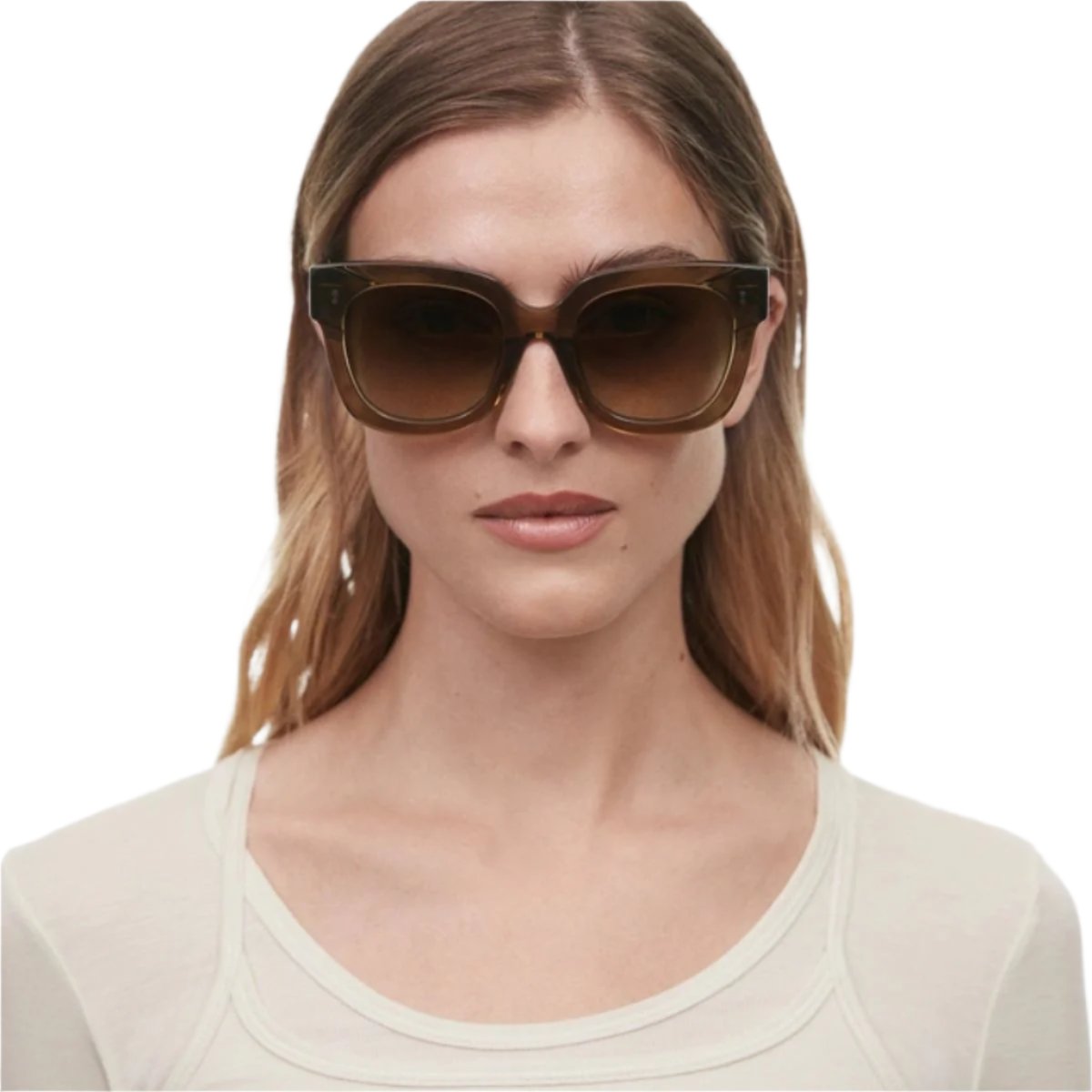 "Upgrade your look with Chimi Core 08 Green sunglasses, comfort and style, available at Optorium."