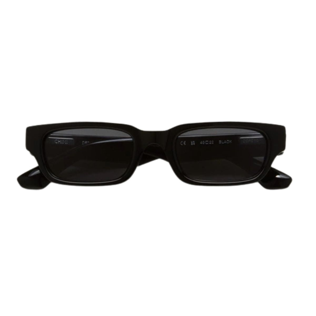 "Unisex Chimi Core 10 black sunglasses blend chic design and UV protection, shop Optorium."