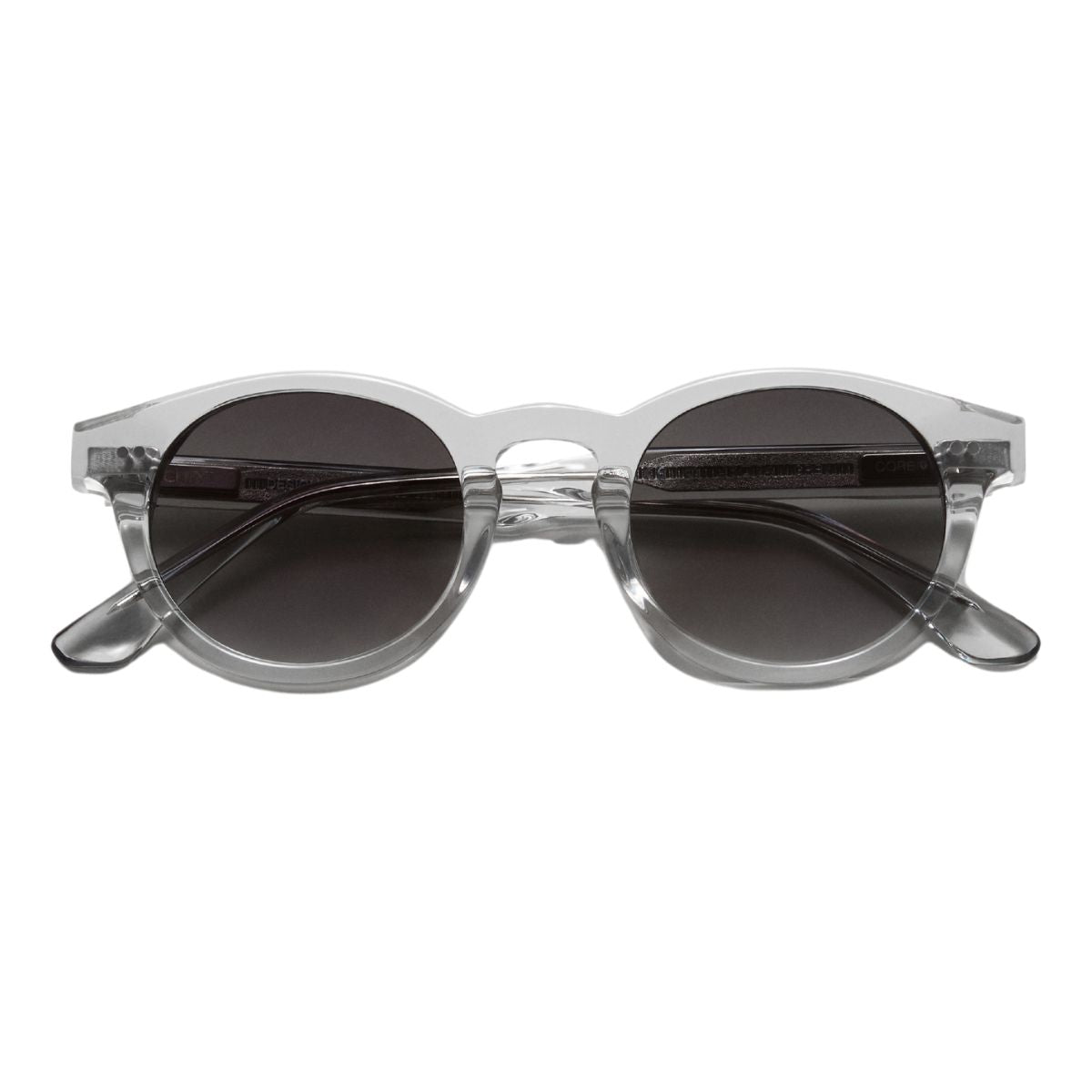 Stay fashionable with Chimi CORE 01 Grey sunglasses, featuring a bold round frame and UV protection for men and women. Order now online at Optorium.