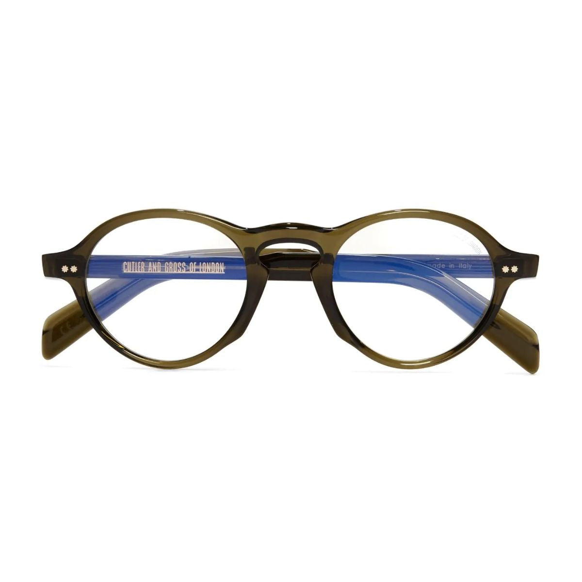 "Rounded Cutler & Gross prescription eyewear for unisex | Optorium"