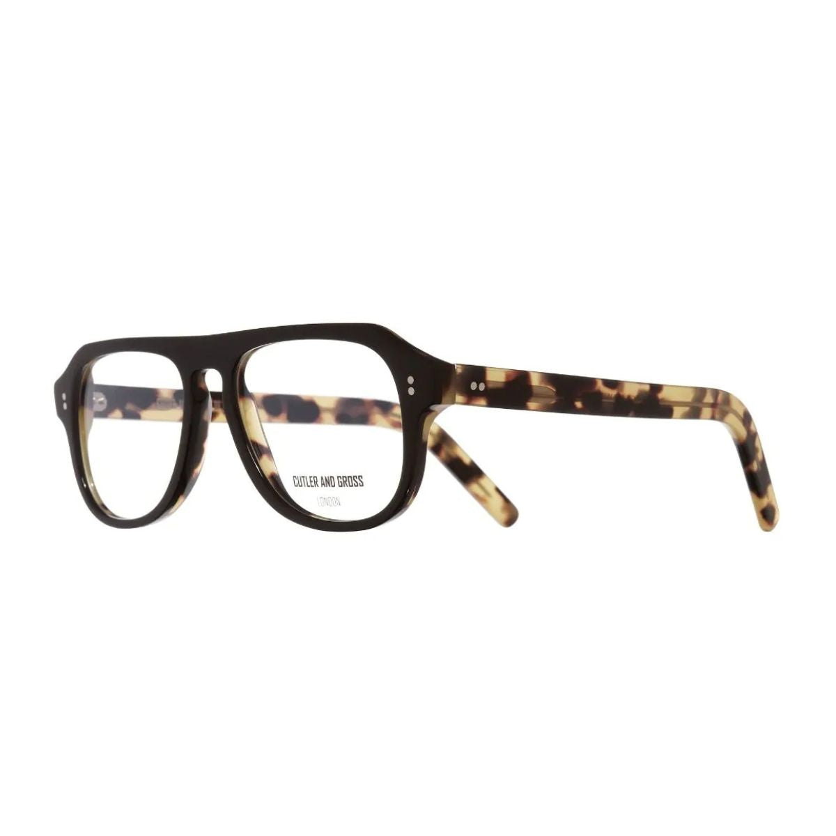 "Stylish and lightweight Cutler & Gross aviator eyewear frame for men and women online at Optorium."