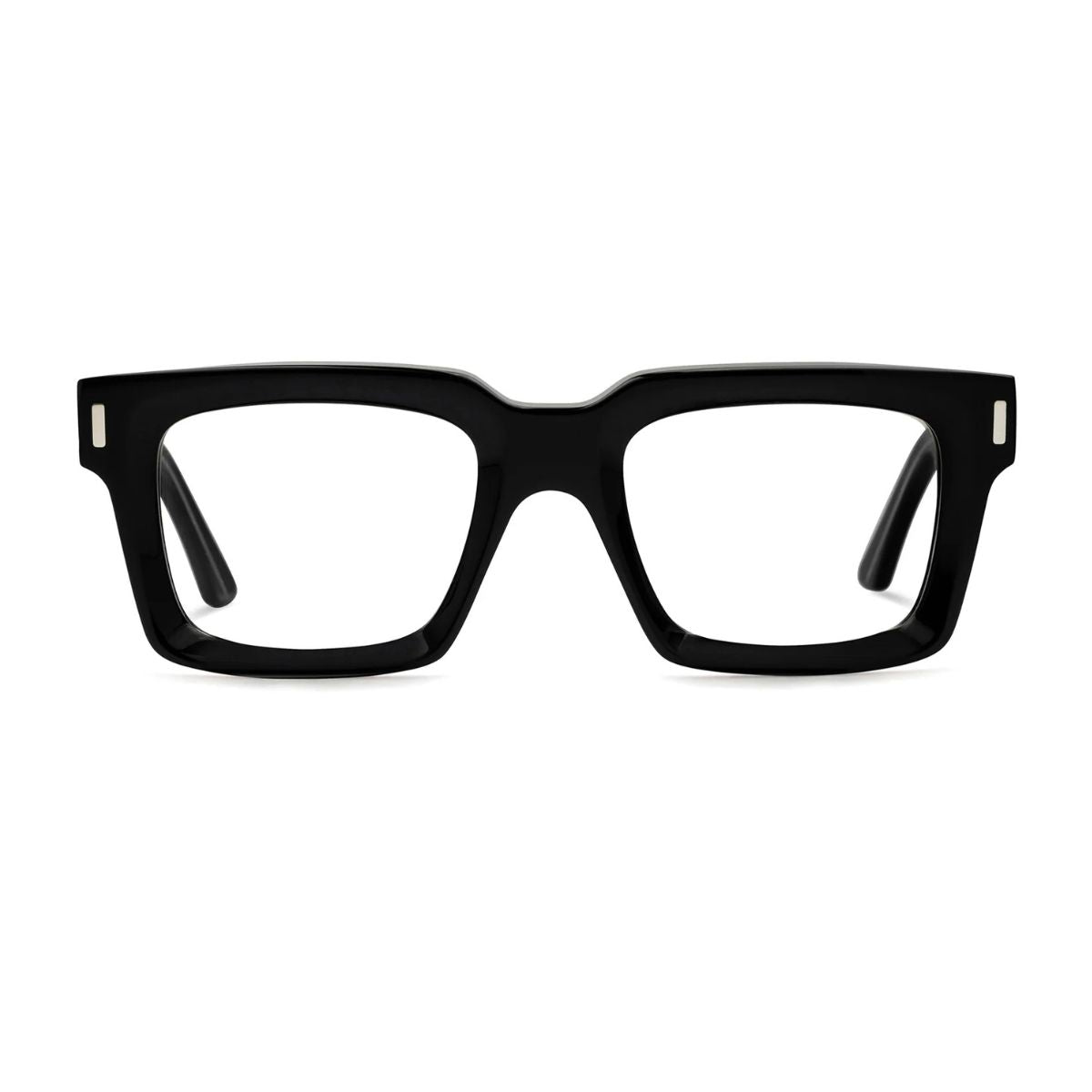 Cutler & Gross CGOP 1386 01 Black Square Frame for Men – Premium optical frame with sleek design, ideal for everyday wear. Available now online at Optorium
