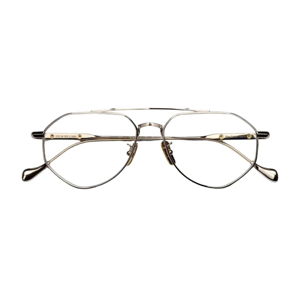 Handmade Cutler & Gross eyeglasses The Great Frog GFOP 017 01 eyeglass frame – bold, stylish design for modern cutler and gross eyewear lovers at Optorium.