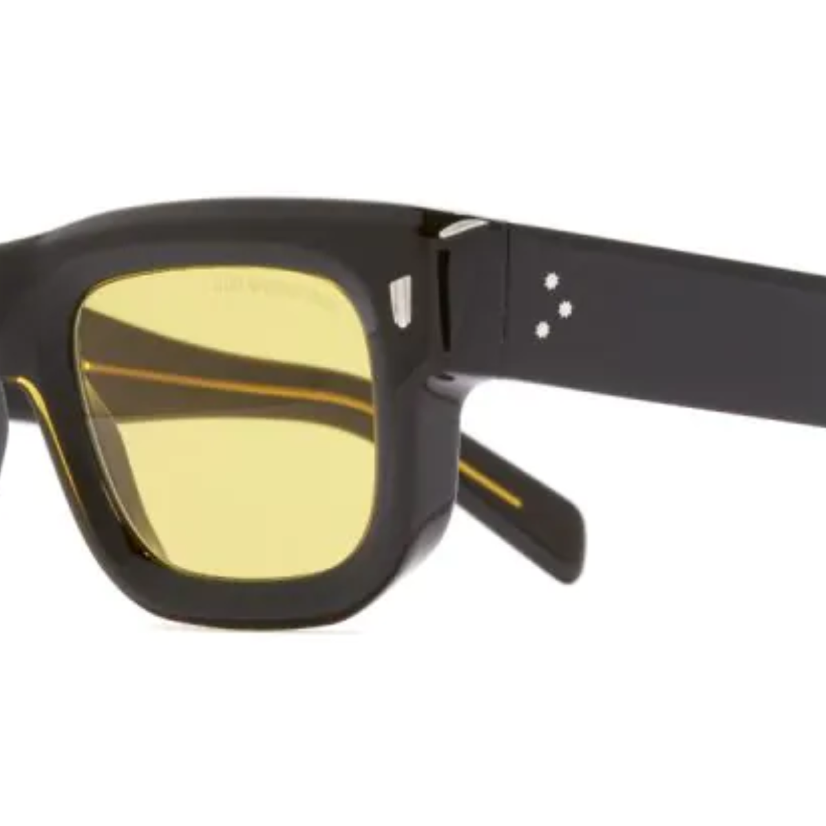 "Men's Cutler & Gross CGSN 1402 01 square UV protection sunglasses - stylish and lightweight at Optorium"