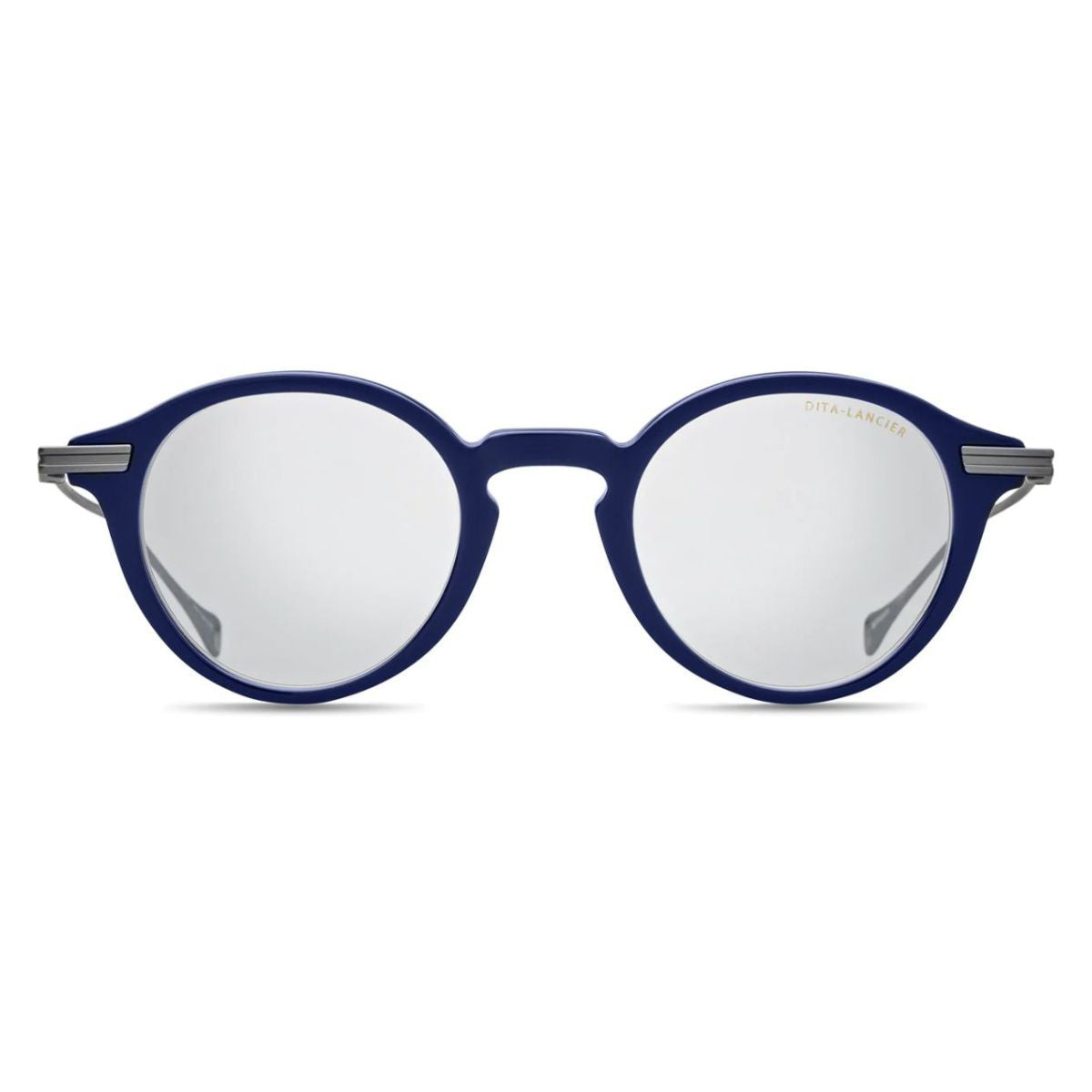 "Dita Lancer DLX427-A-04 round eyewear frame for men and women - stylish prescription eyeglasses at Optorium"