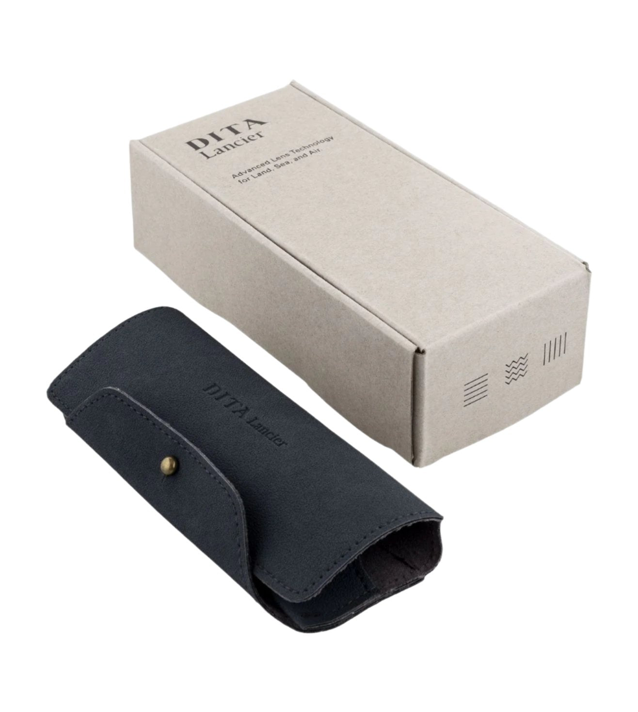 Get Dita Lancer DLX427-A-04 round eyeglasses frame for men and women - stylish Case at Optorium