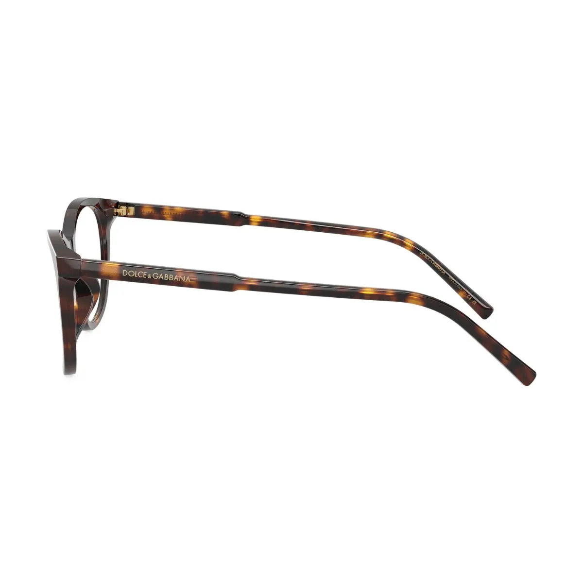 Dolce and Gabbana womens luxury havana full rim eyewear frame