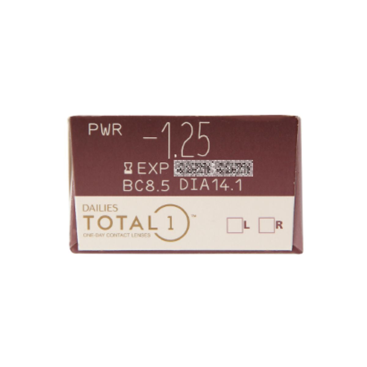 "Alcon Dailies Total 1 Daily Disposable Contact Lenses | optorium right eye prescription"