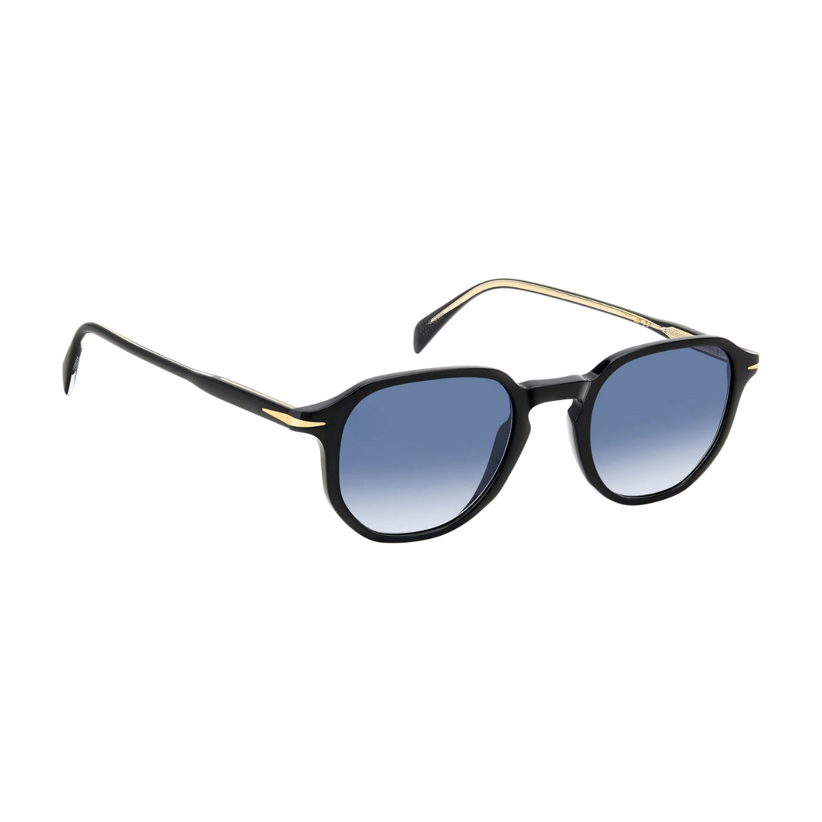 "Trendy David Beckham oval shape black shades DB Eyewear | Optorium"