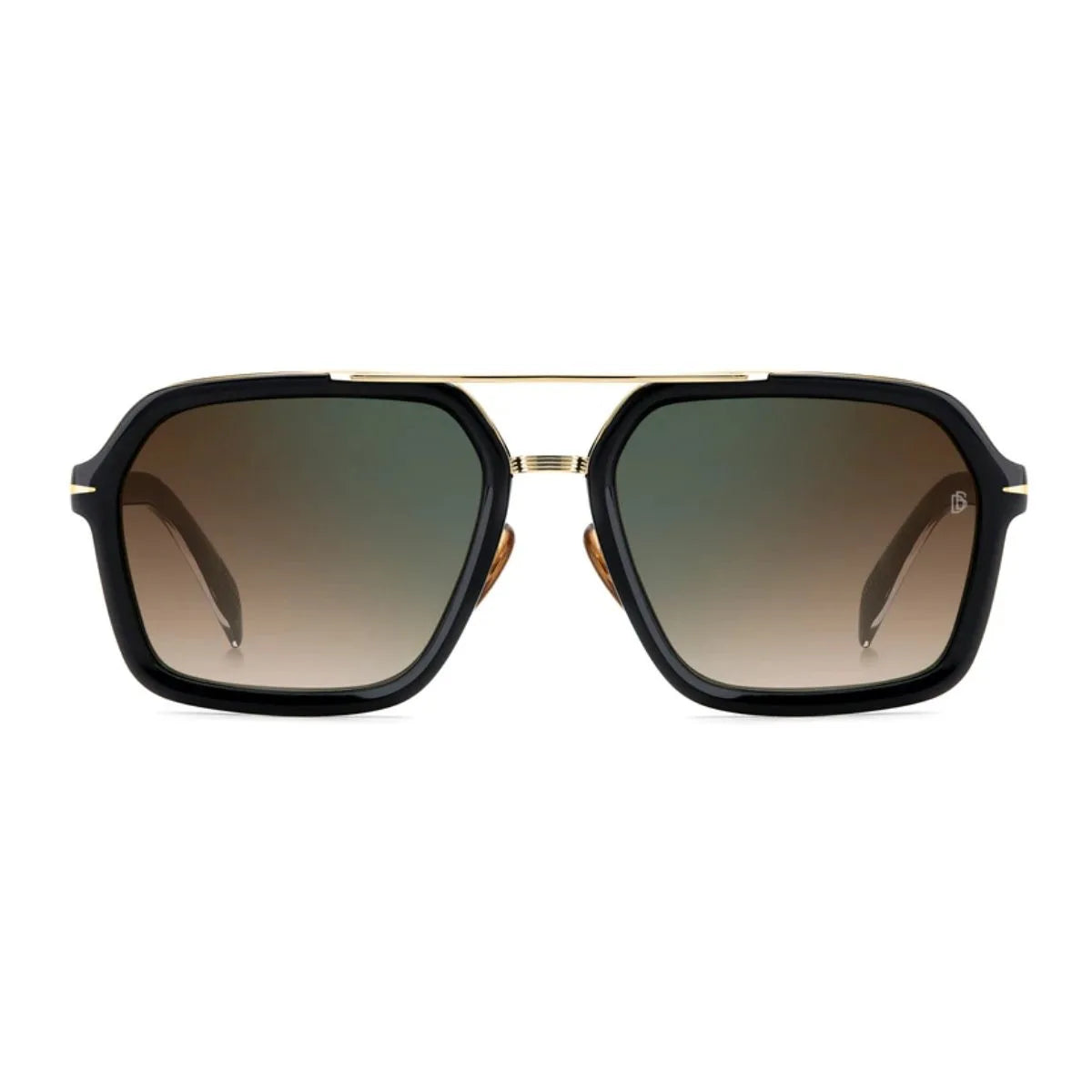 Trending David Beckham sunglasses India, DB 7128/S 2M2QY, square shape men’s eyewear, stylish UV protection sunglasses, David Beckham with sunglasses fashion – Optorium.