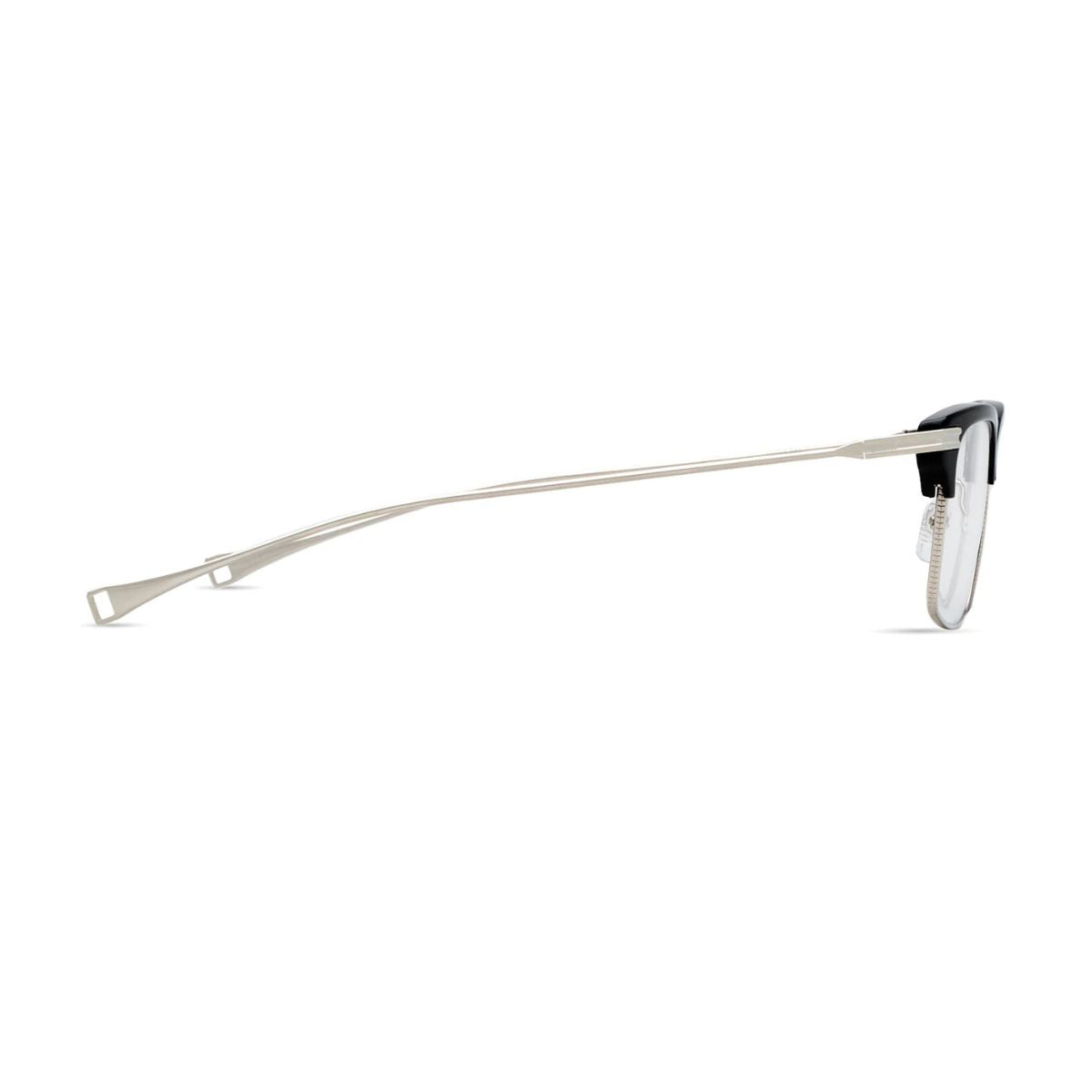 "Black-palladium Dita Lancier DLX439 A 02 optical frame, lightweight titanium frame online at Optorium."