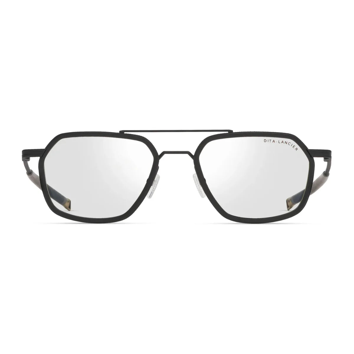 Dita Lancier eyeglasses DLX445 A 02 matte black square full frame at Optorium