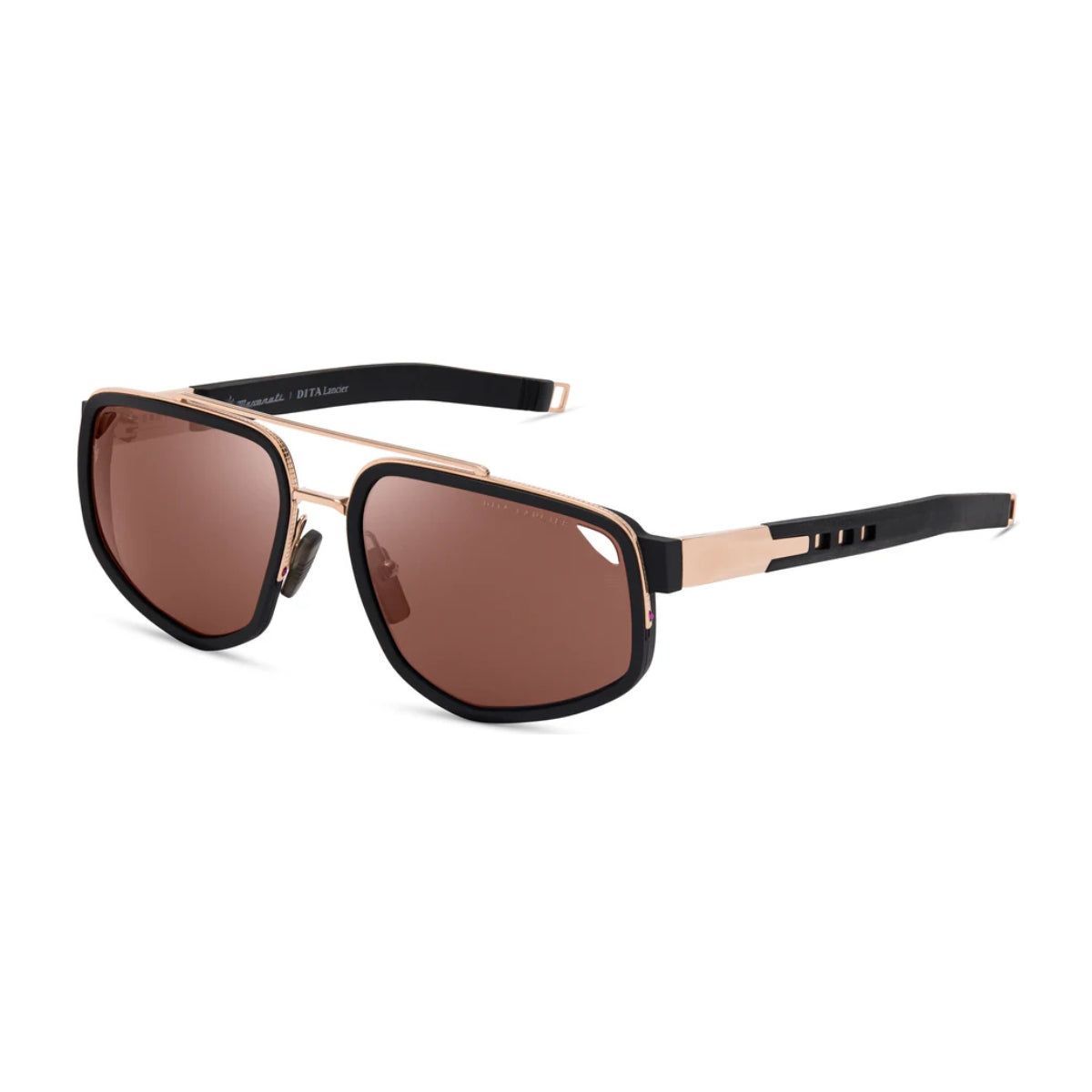 Dita Lancier aviator shape sunglasses DLS333 A01 full frame men's eyewear