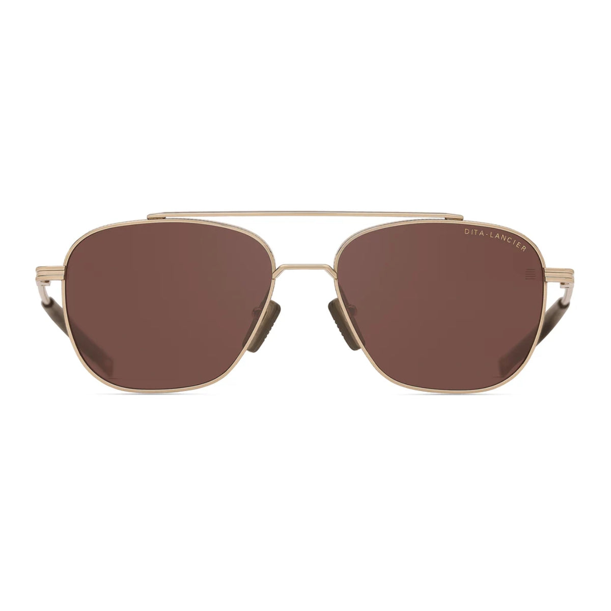 Dita Lancier shades DLS139 A 01 luxury polarized sunglasses with brown lenses at optorium