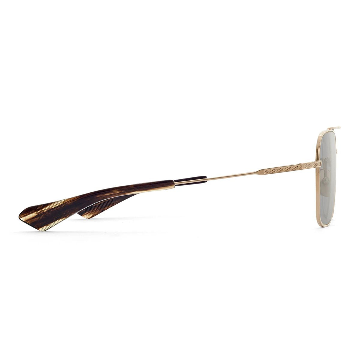 "Men's Dita FLIGHT-SEVEN DTS111-57-02 square UV protection sunglasses - stylish and lightweight at Optorium"
