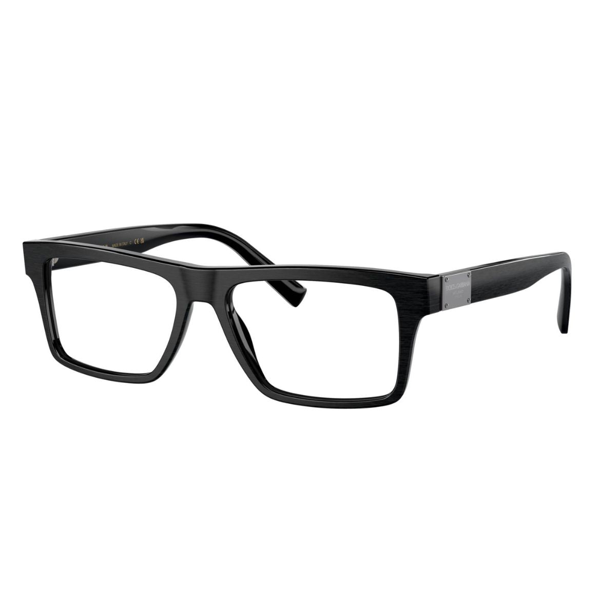 "Shop Dolce & Gabbana 3368 2820 men's rectangle eyeglasses frame - stylish at Optorium"