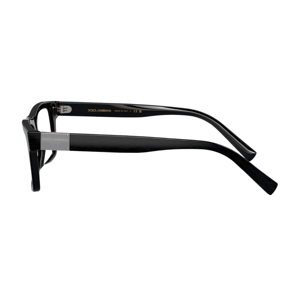 "Dolce & Gabbana 3368 2820 rectangle frame for men - stylish prescription eyewear at Optorium"