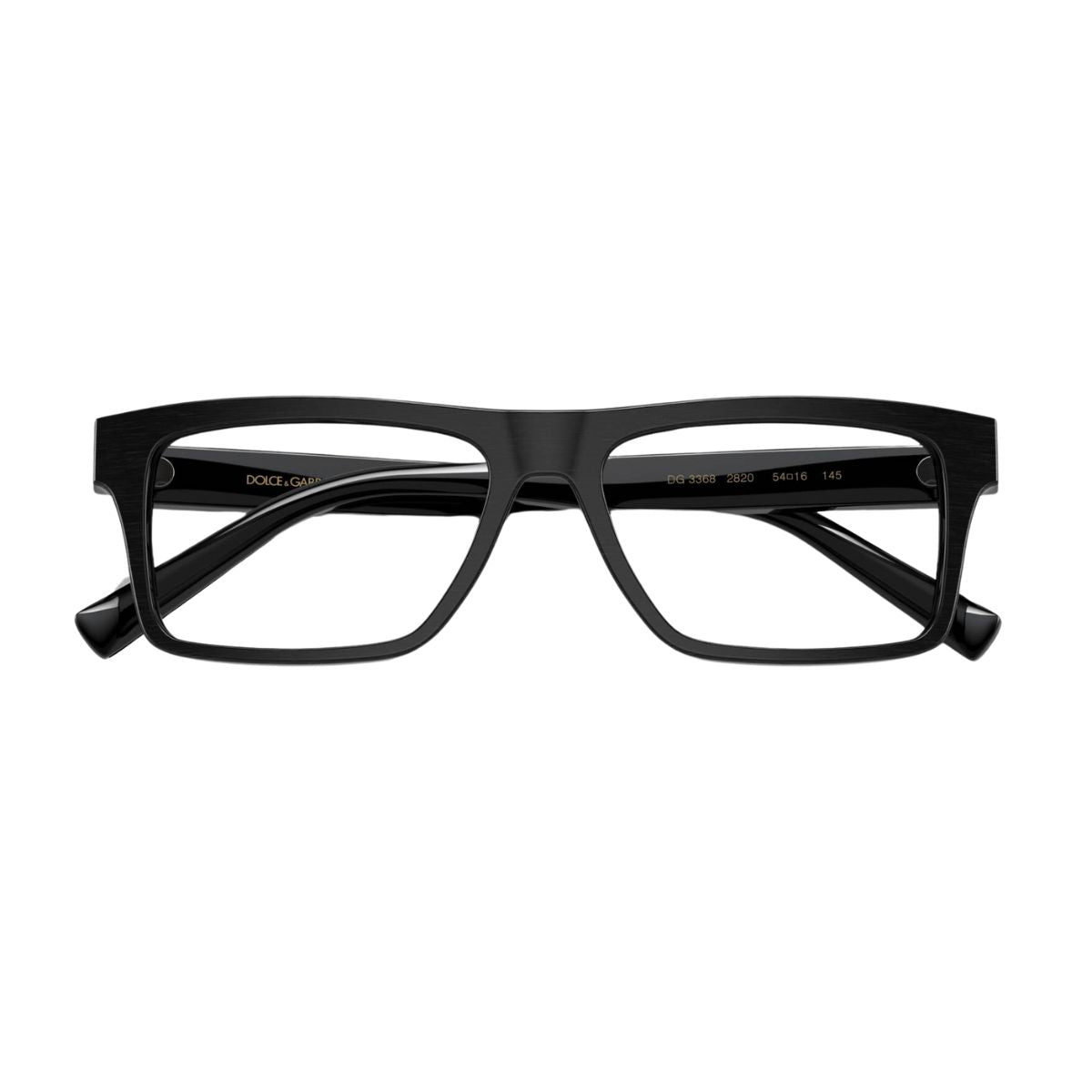 "Dolce & Gabbana 3368 2820 men's rectangle frame - stylish eyewear at Optorium"