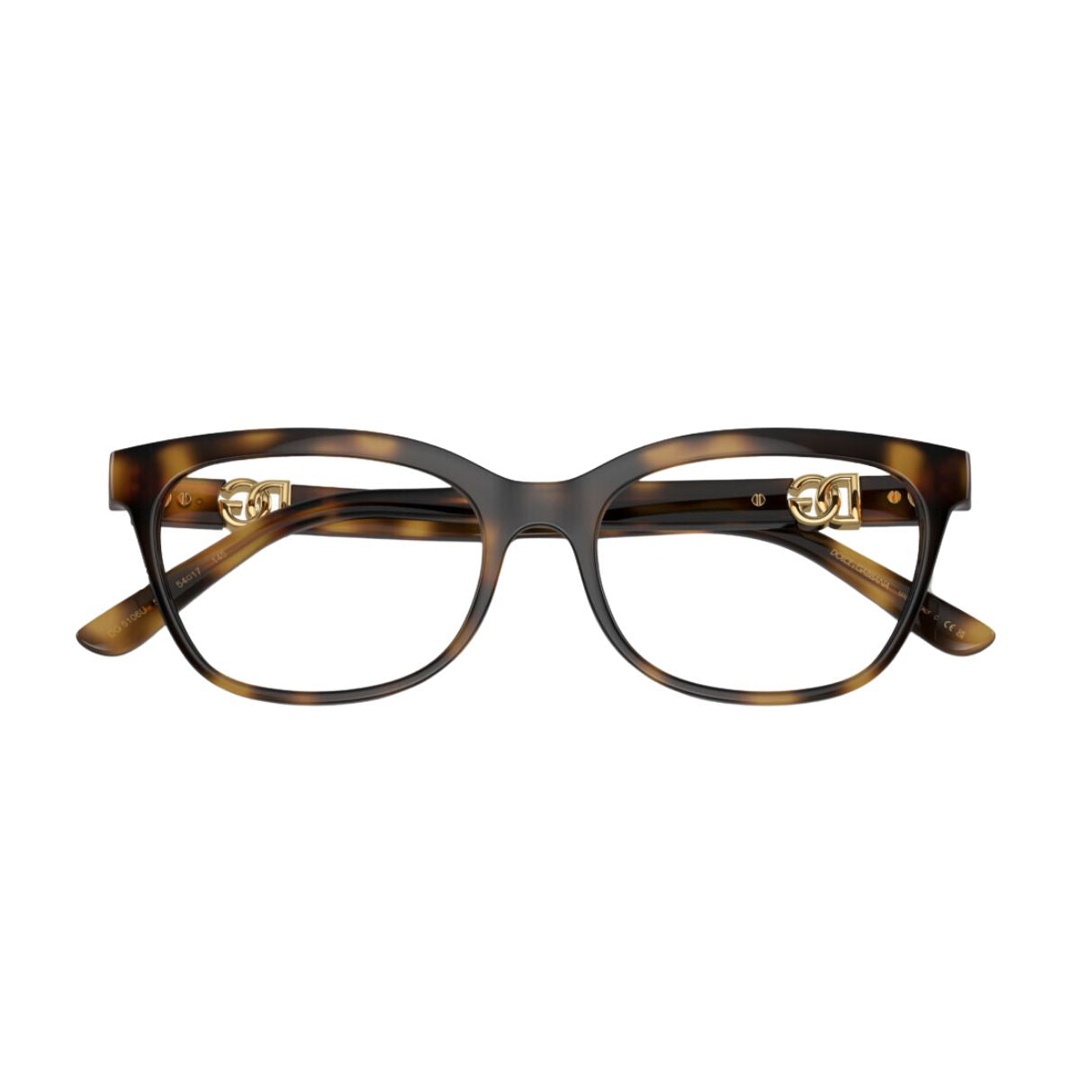 "Dolce & Gabbana 5106U 502 cat eye frame for women - stylish prescription eyewear at Optorium"