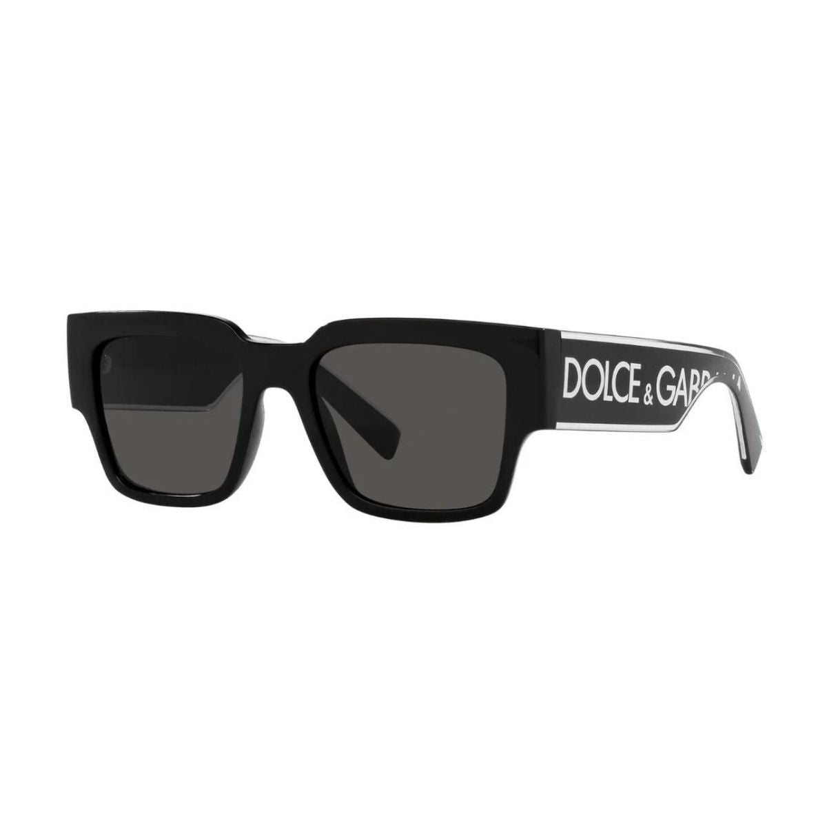 "Dolce & Gabbana DG6184 501/87 Square Sunglasses for Men with UV Protection Online At Optorium"
