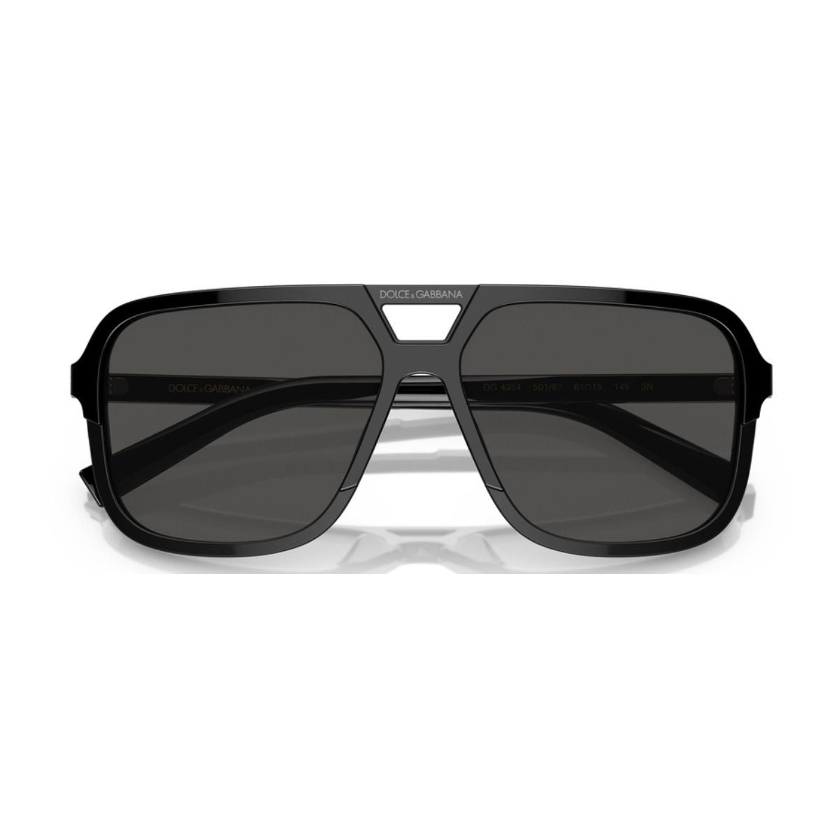 "Buy Dolce & Gabbana DG 4354 501/87 Black Color Sunglass For Men's Online At Optorium"
