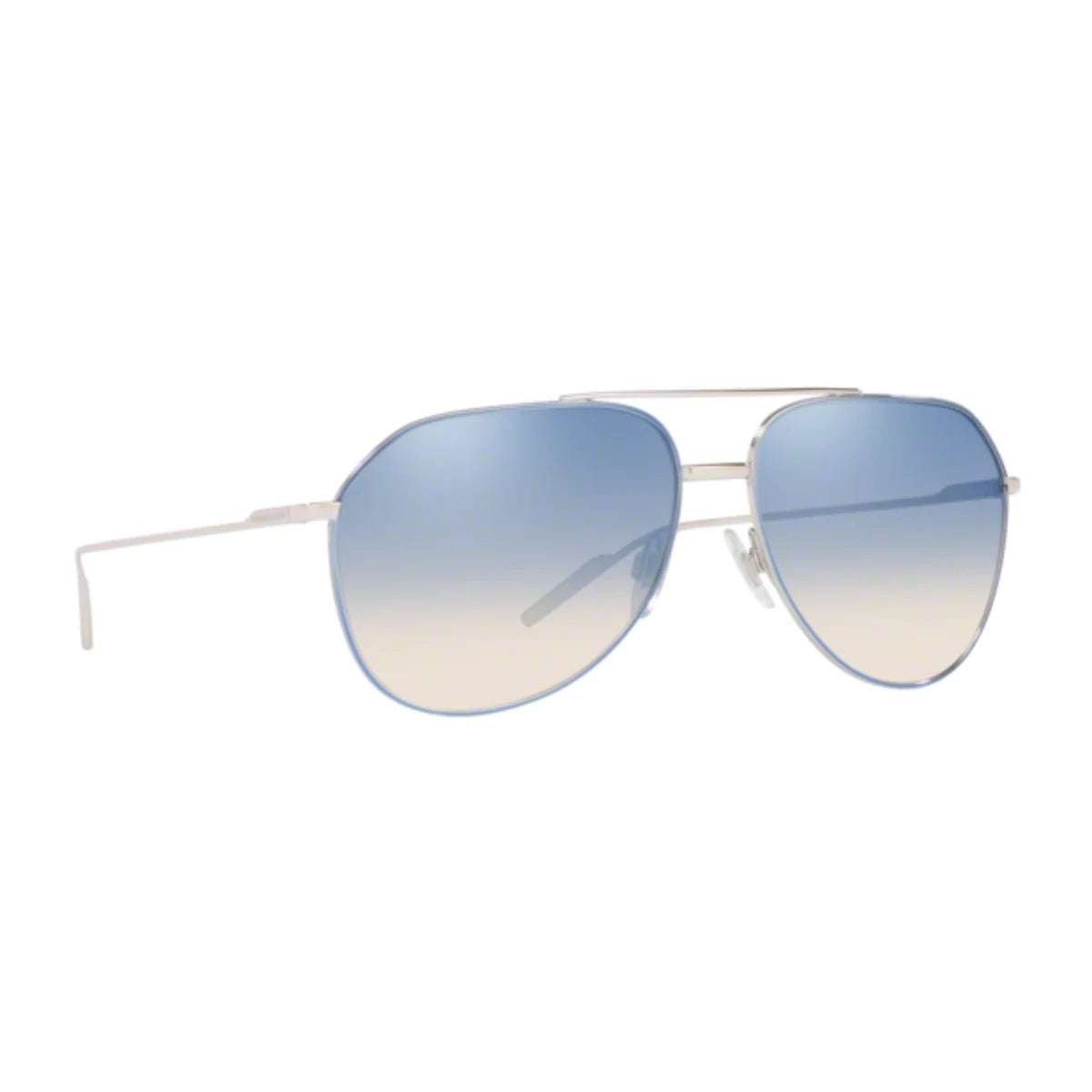 Dolce & Gabbana shades DG 2166 Silver Blue Aviator Sunglasses Buy Online at Optorium