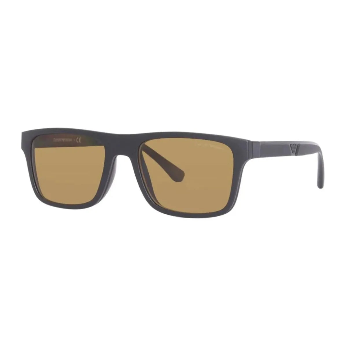 Luxury Emporio Armani polarized sunglasses 4115 5017/1W featuring sleek black shades, modern square design, and 2 clipons. Trendy Emporio Armani eyewear for all-day comfort and protection optorium.