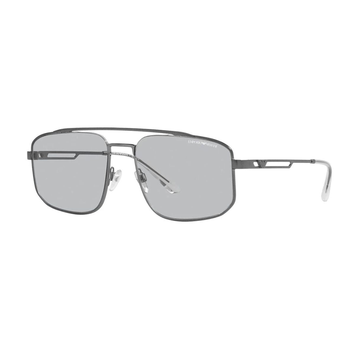 "Buy Emporio Armani EA 2139 3003/87 Rectangle sunglasses with UV Protection For Men's At Optorium"
