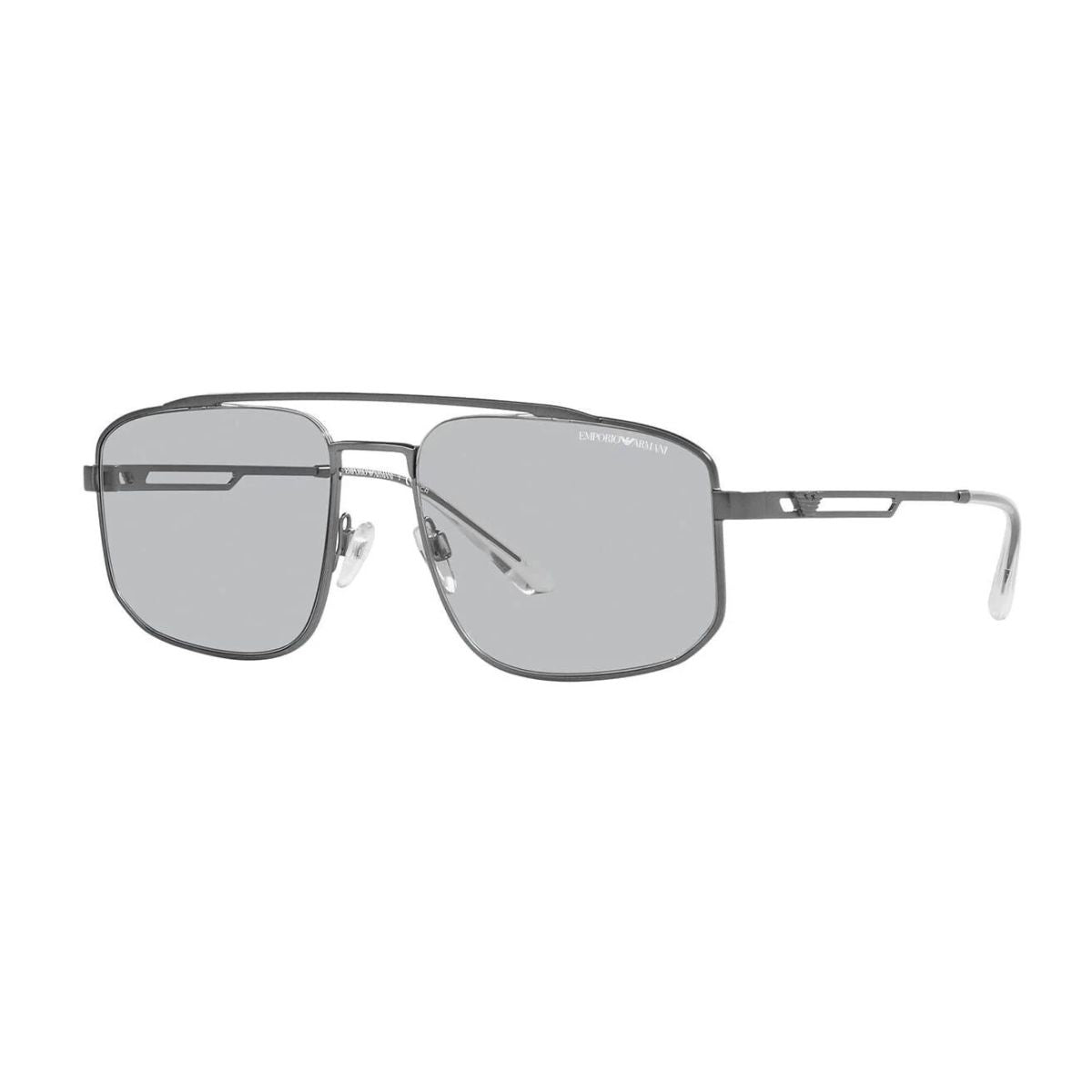 "Buy Emporio Armani EA 2139 3003/87 Rectangle sunglasses with UV Protection For Men's At Optorium"