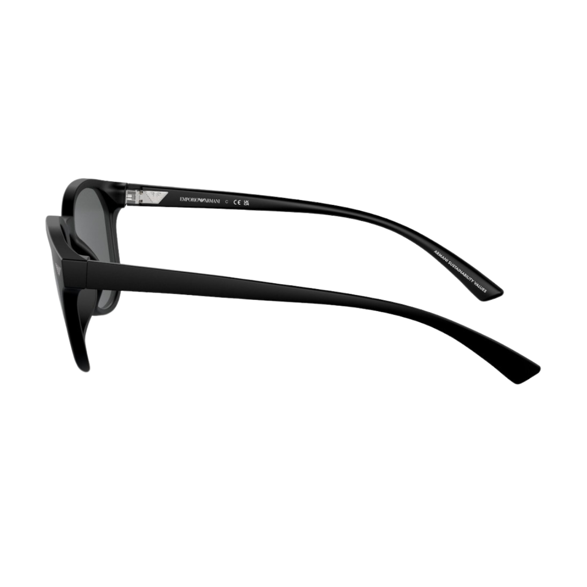"Emporio Armani EA4225U 5001/87 round UV protection sunglasses - lightweight and stylish for men, available online at Optorium."