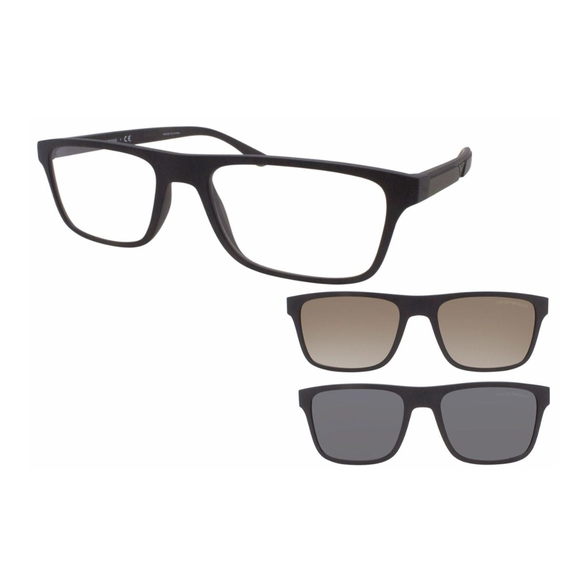 "Shop Emporio Armani EA 4115 5853/1W Square Sunglass For Men's At Optorium"