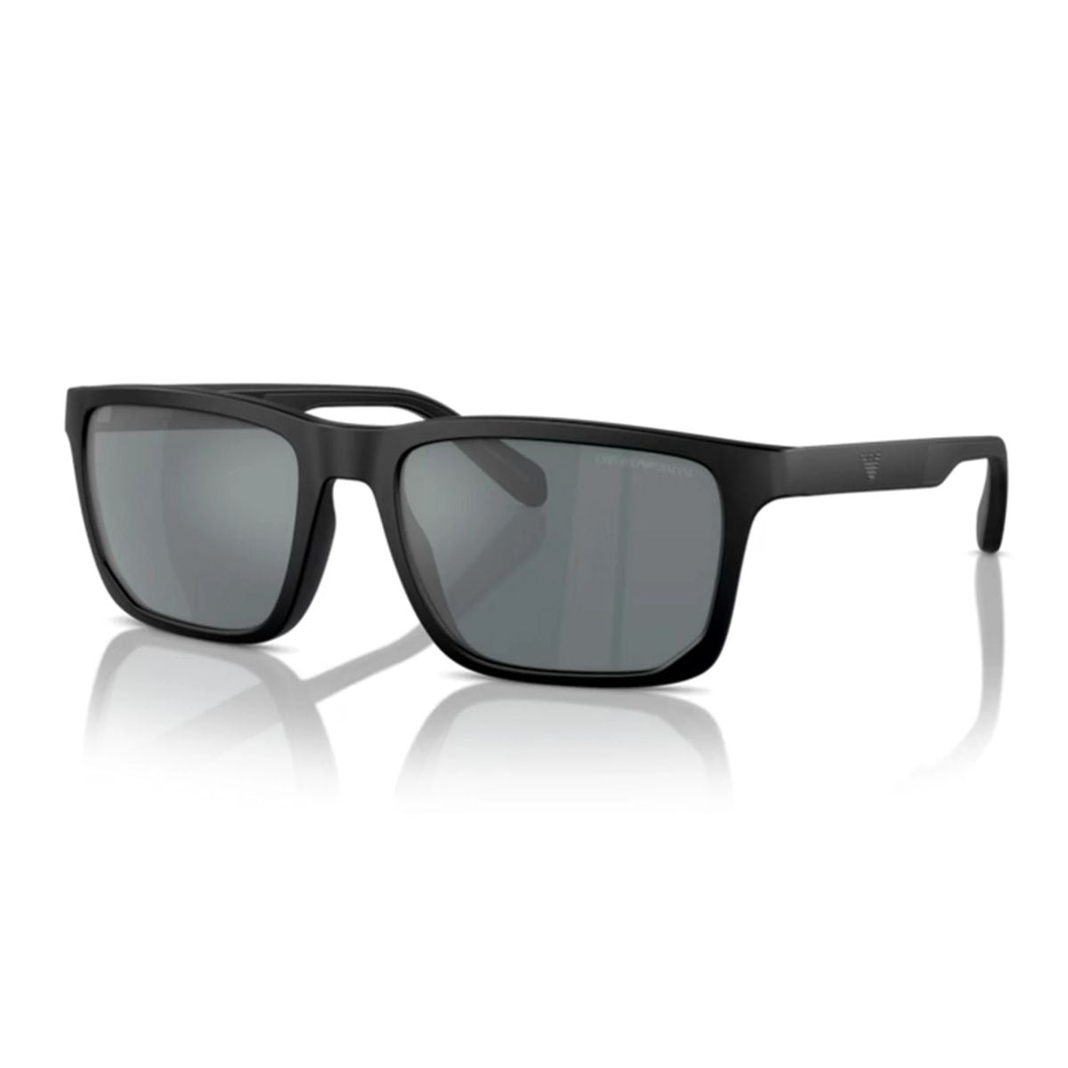 "Emporio Armani EA 4219 5001/6G: Sleek black plastic frame with 57mm non-polarized lenses, 145mm arms, Italian-made.
optorium"