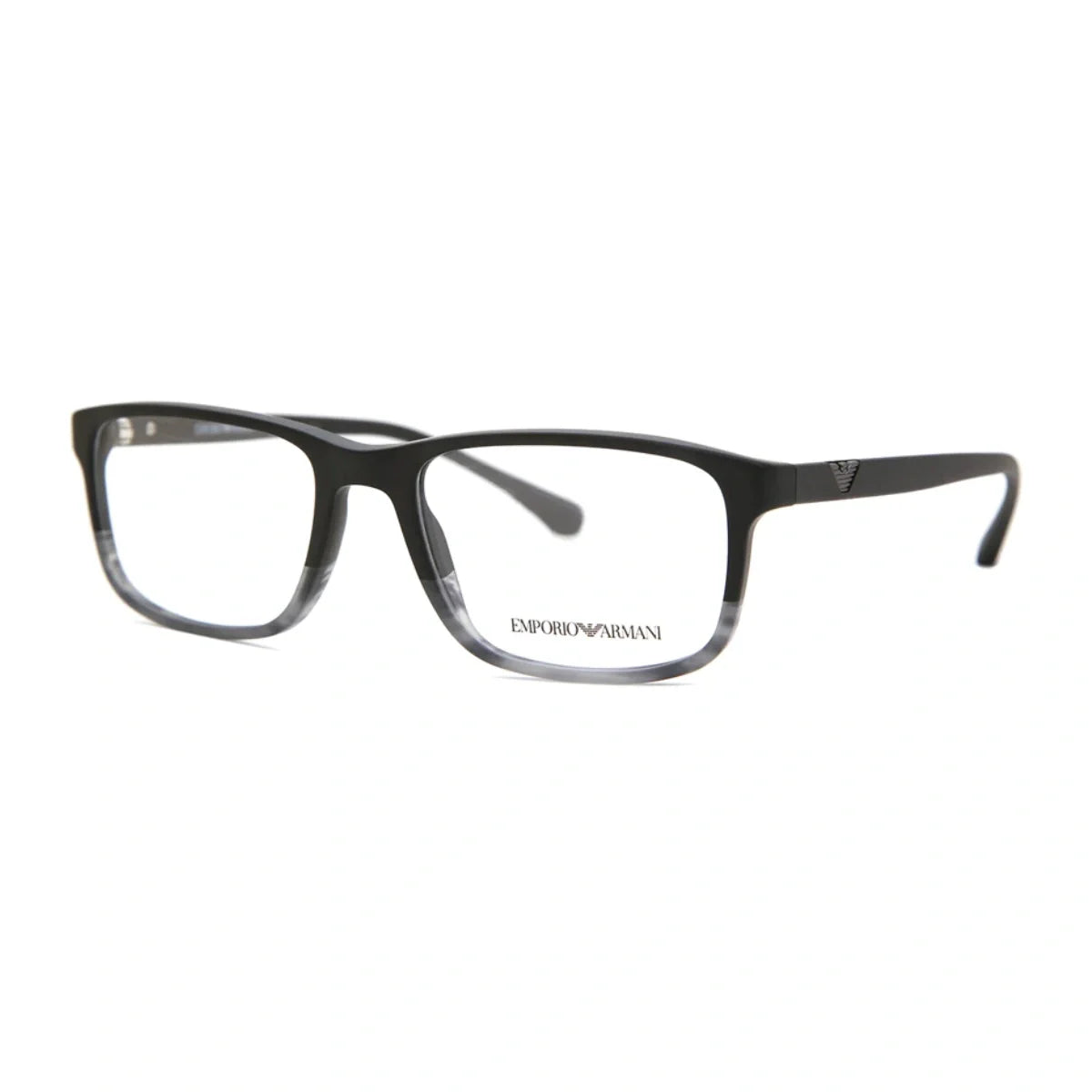 Authentic Emporio Armani optical glasses EA 3098 5566 premium designer rectangle frame for men with full rim style