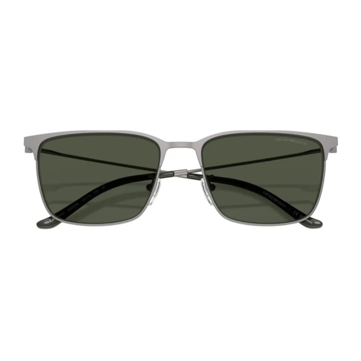 Stylish Emporio Armani EA 2164D 3003 9A men’s full-frame shades with dark green polarized lenses, premium eyewear from Optorium