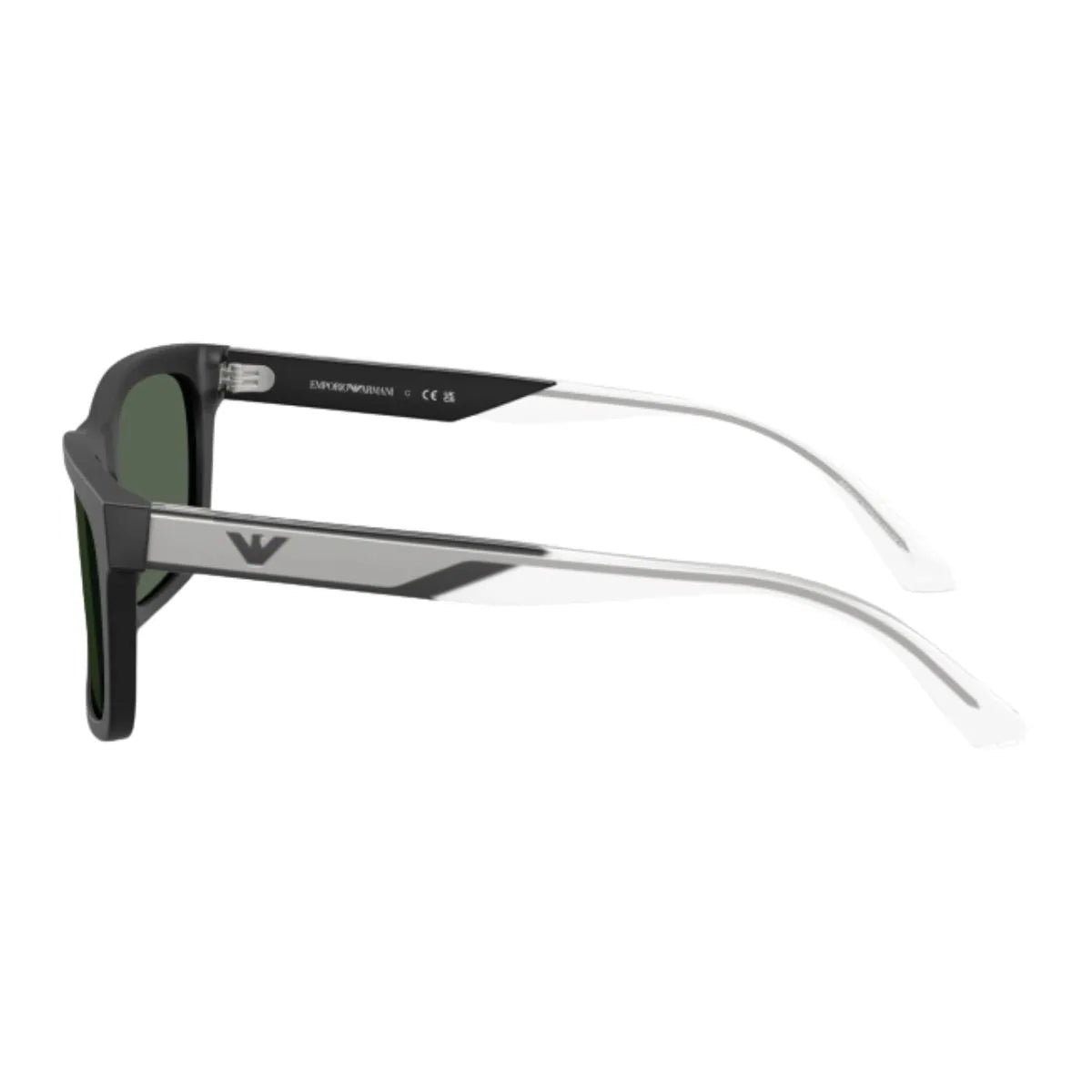 Shop stylish Emporio Armani Sunglass EA 4224 5001/71, mens black rectangle sunglasses, trending UV protection Emporio Armani shades, popular men’s eyewear in India at Optorium.