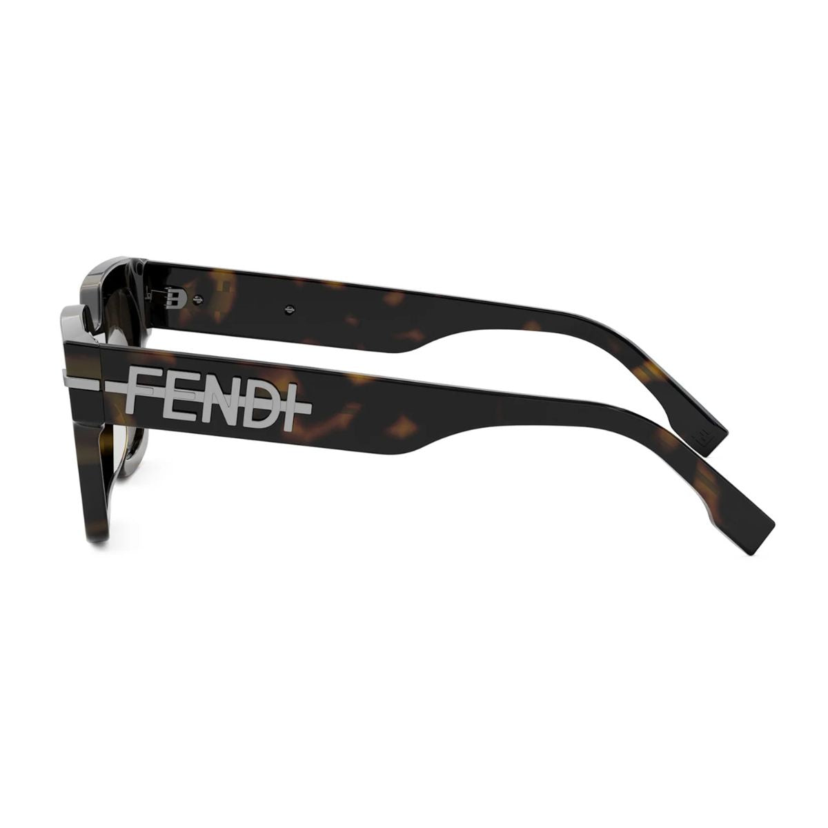 Fendi Sunglass FE40078I 52E designer square sunglasses with advanced UV protection, ideal for men’s fashion. Shop branded Fendi sunglasses online at Optorium.