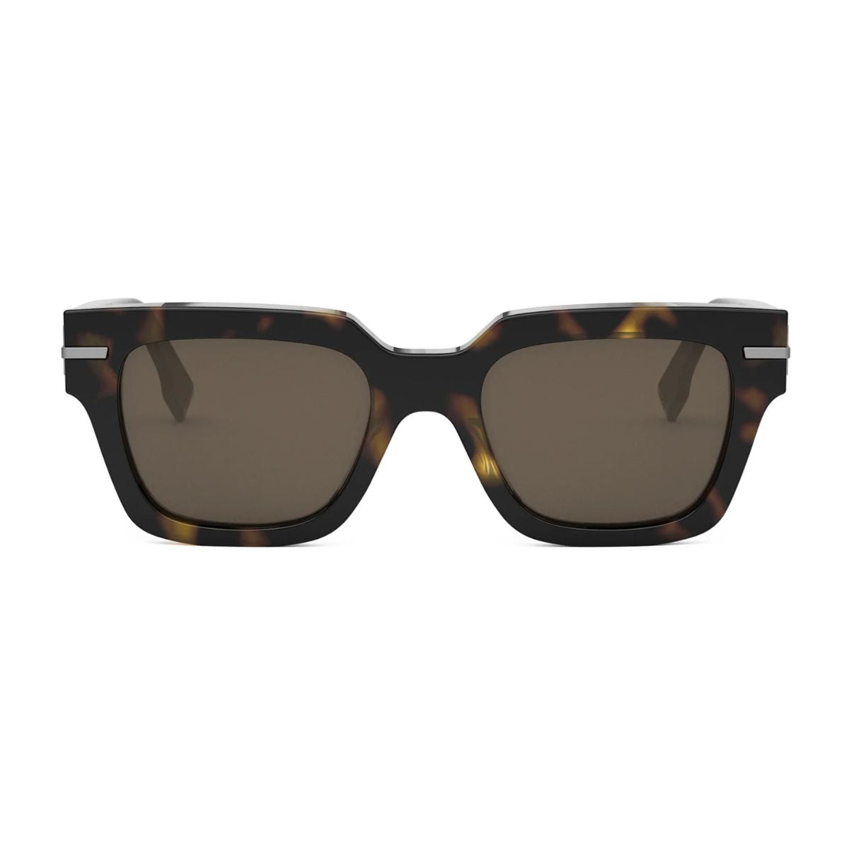Fendi Sunglass FE40078I 52E square sunglasses for men with UV protection lenses and a stylish design. Get luxury Fendi eyewear online at the best price from Optorium.